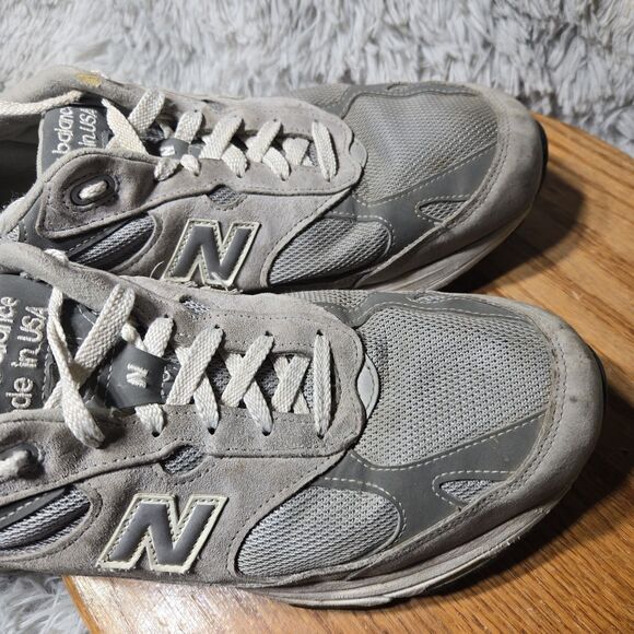 New Balance 993 Mens Size 14 Gray/White Sneakers Retro Trainers Made In USA - Picture 10 of 10